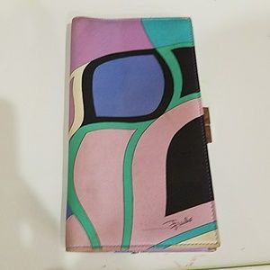 Emilio Pucci long wallet with coin purse